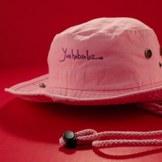 Pink Safari Eye Hat - Etsy