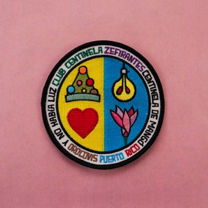 ICON Sentinel's club 4x4 embroidered patch