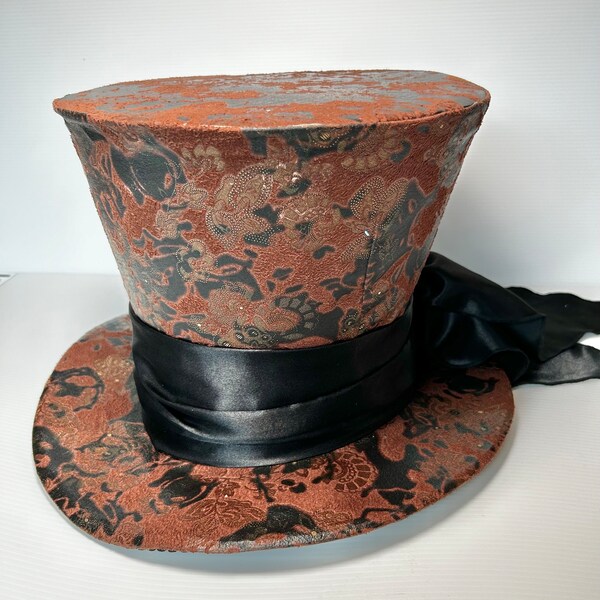 Top Hat Mad Hatter Etsy