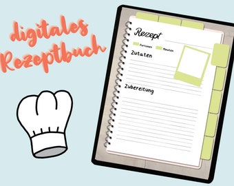 Kochbuch Selbst Gestalten Etsy