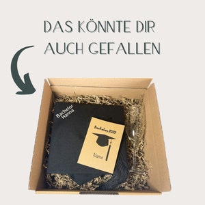 Postkarte aus Kraftpapier Schulabschluss Karte, Geschenk zum Abschluss, Bachelor, Master, Studium, für ihn, für sie Bild 10