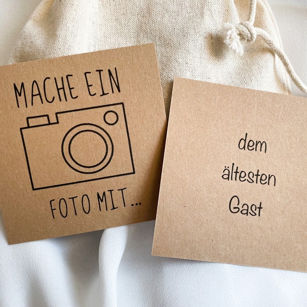 Nachhaltige Fotoaufgaben Hochzeit, Spiel Hochzeit, Verlobung Hochzeit Geschenk