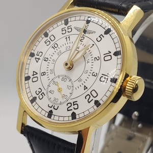 Wrist Watch Pobeda Aviation -Men&#39;s Mechanical watch, Vintage watch, Antique watch, Watch for men, Gift for men, Jewelry for men, wrist watch