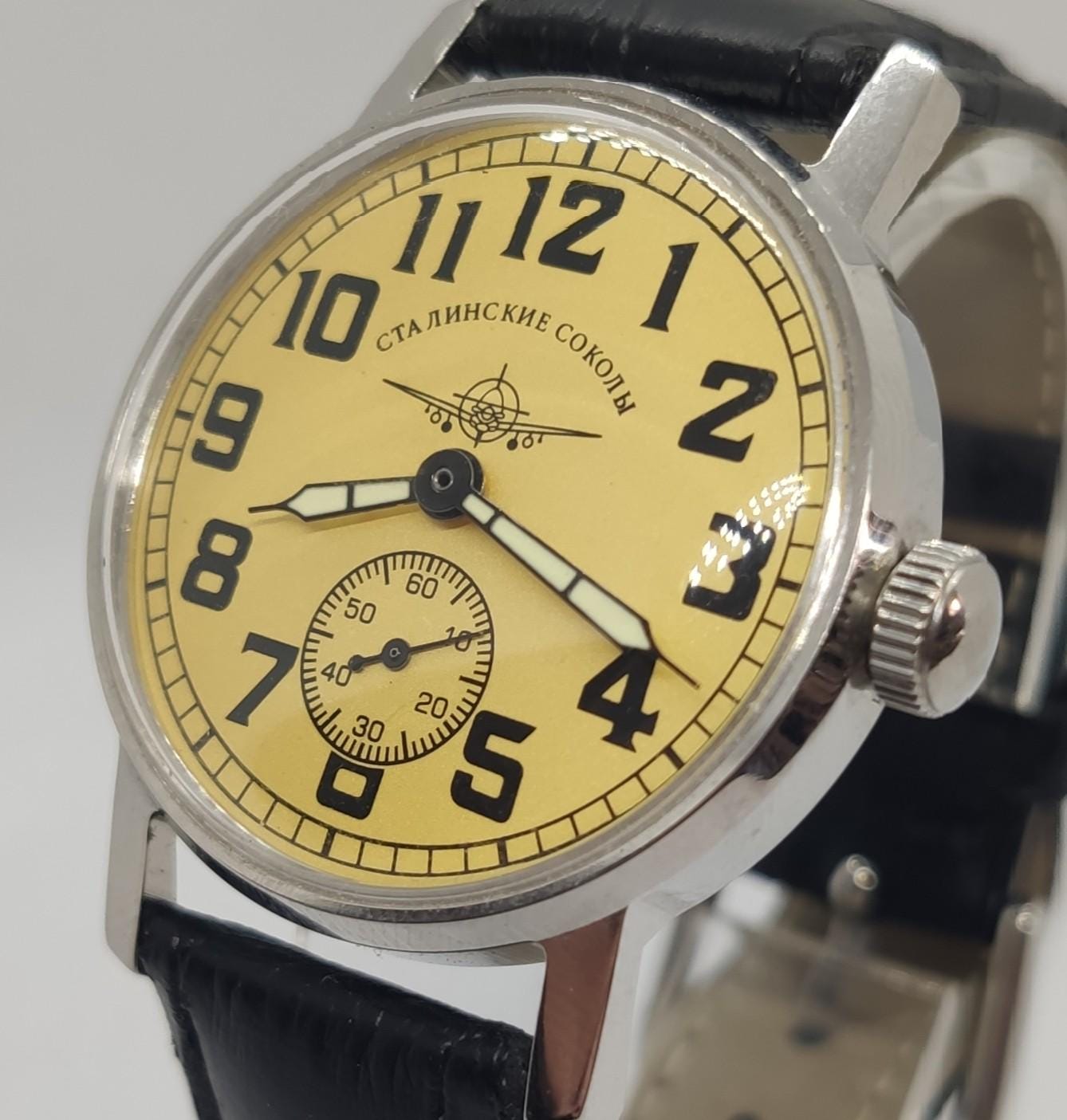 Pobeda aviator watch - Etsy 日本