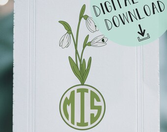 Free Free 201 Snowdrop Svg SVG PNG EPS DXF File