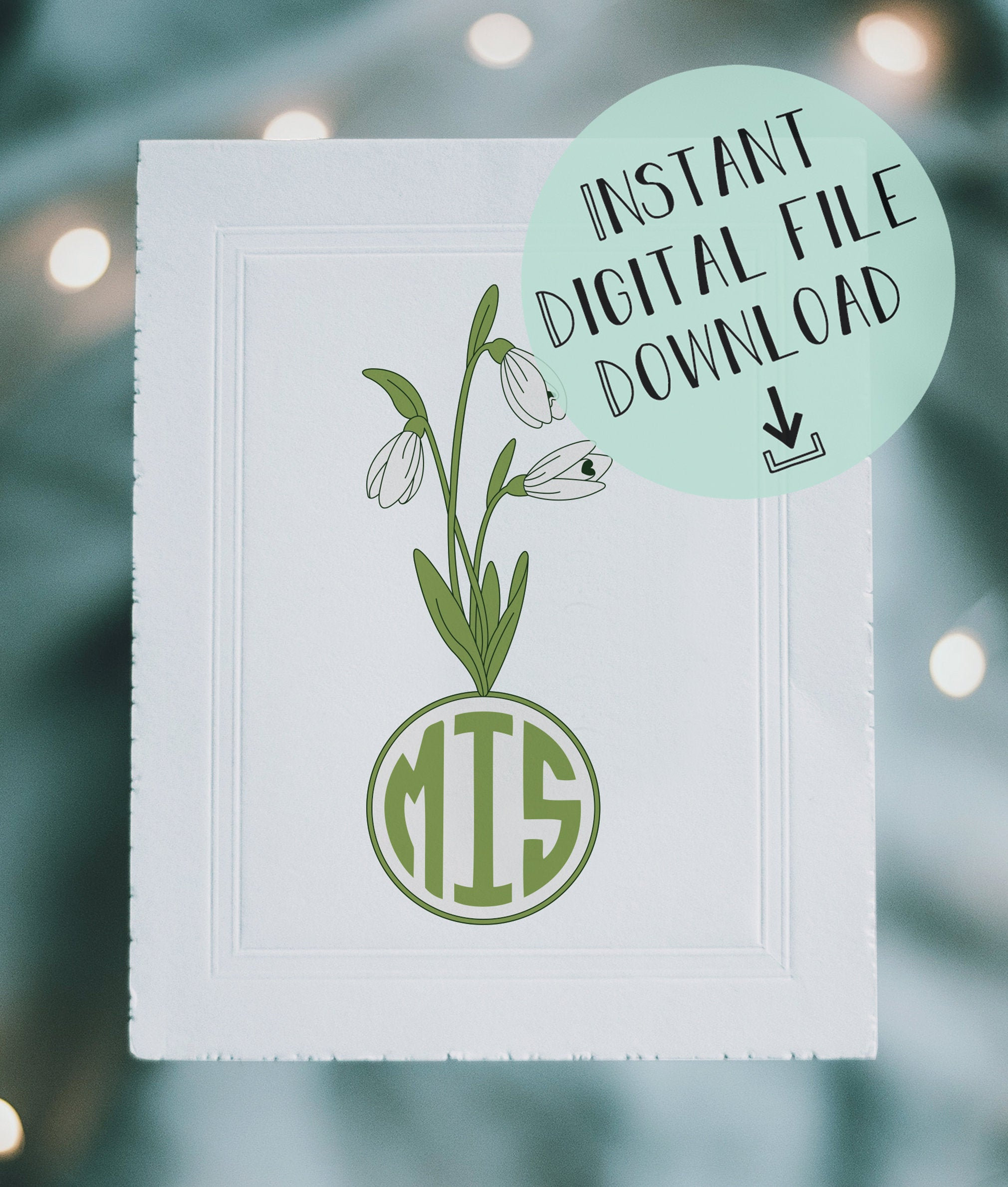 Free Free 176 Snowdrop Svg SVG PNG EPS DXF File