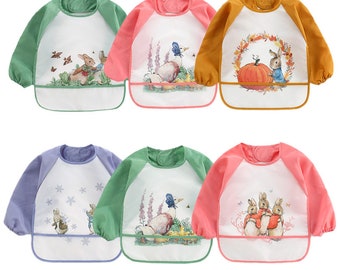 bibs for toddlers with sleeves
