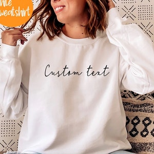 Custom Shirt, Custom Text Sweathirt, Custom T-shirt, Personalized T-Shirt, Personalized Sweathirt,Custom Unisex Shirts, Custom Logo T-Shirts