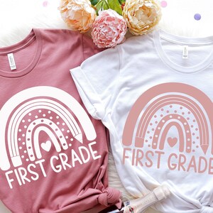 Hello First Grade Shirt, Back to School Shirt, Teacher Shirt, Team Teacher Shirt,First Grade Teacher Shirt, First Day Of School Shirt,PR33