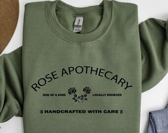 Rose Apothecary Sweatshirt, David Rose Sweatshirt, Ew David Sweatshirt, Rose Apothecary Merch, Unisex Soft  Crewneck Sweatshirt,PR303