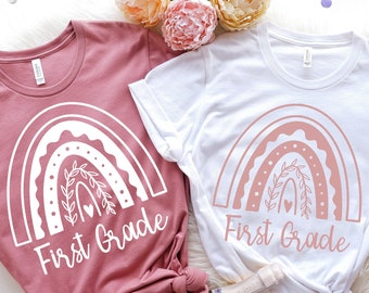 Hello First Grade Shirt, Back to School Shirt, Teacher Shirt, Team Teacher Shirt, First Grade Teacher Shirt, First Day Of School Shirt,
