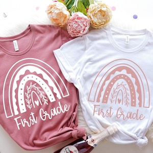 Hello First Grade Shirt, Back to School Shirt, Teacher Shirt, Team Teacher Shirt, First Grade Teacher Shirt, First Day Of School Shirt,