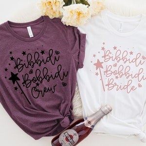 Bibbidi Bobbidi Bride, Disneyland Bachelorette Shirts, Disneyland Bachelorette Party Shirts, Disneyland Bride,PR240