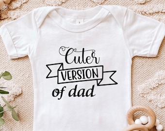 Cuter Version of Dad Shirt for Infants Baby Toddler Girl Kids Youth T-shirt, Father's Day Gift, Daddy's Girl T-Shirt