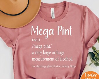 Mega Pint Shirt, Thats Hearsay Shirt, Justice For Johnny T-Shirt, Stand with Johnny Tee,Johnny Depp Gift,Johnny Depp Tee,Vodka Shirt
