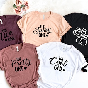 Best Friend Shirts, Girls Trip Shirts, The Cool One, The Quiet One, The Funny One, The Birthday One, Party Shirts,PR110
