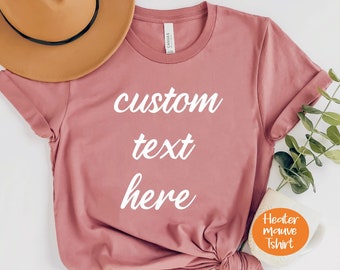 Custom Shirt, Custom T-Shirt, Personalized T-Shirt, Personalized Shirt,Custom Family Shirt, Make Your Own Shirt, Custom T-Shirt,