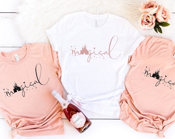Disney Magical Shirt, Disney Shirts,Mickey Shirts,Minnie Shirt,Disneyworld Shirt, Disney Shirt For Family, Magical Shirt, Disney Shirt,PR214