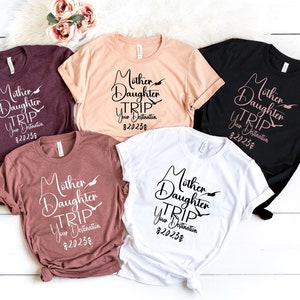 Mother Daughter Trip T-Shirts, 2023 Trip Shirts, Summer Trip Shirt, Mother Daughter Day Shirt, Family Shirt, Matching Shirts,PR208
