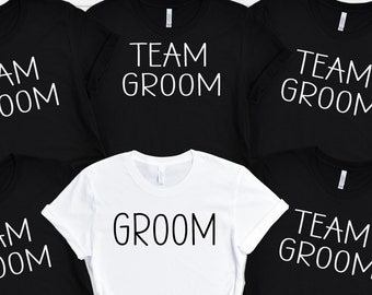 Bachelorette Party T-shirts, Groom T-shirt, Men's Bridal Party Shirt, Team Groom T-shirt, Mother Of The Groom Shirt, Father Of The Groom Tee