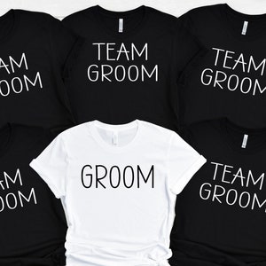Bachelorette Party T-shirts, Groom T-shirt, Men's Bridal Party Shirt, Team Groom T-shirt, Mother Of The Groom Shirt, Father Of The Groom Tee