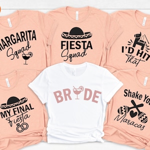 Fiesta Bachelorette Party Shirts, Fiesta Shirts, Bachelorette Party Shirts, Nacho Average Bride, Margarita Shirts, Mexico Bachelorette,PR295