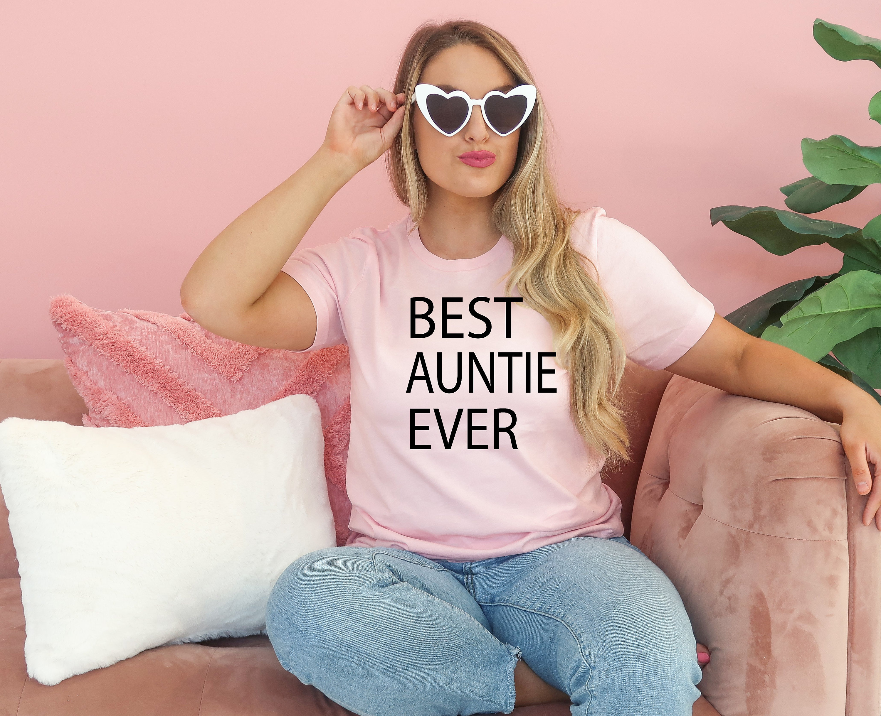 Best Auntie Ever Womens T Shirt Auntie Shirt I love my Aunt Etsy