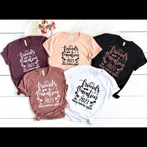 Friends Trip Shirt, Travel Lover Shirt, Girls Vacation Shirt,Friends Vacation 2023 Shirt,Travel Lover Shirt, Best Friends Gift T-Shirt,PR330 bild 1