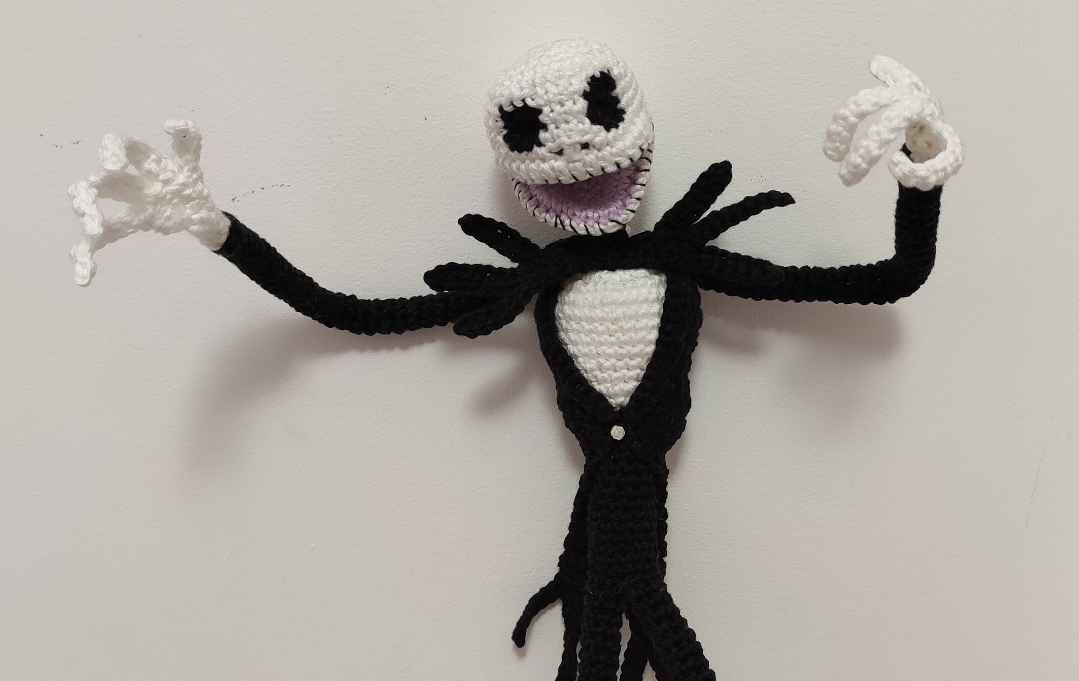 Jack Skellington Amigurumi Crochet Pattern Etsy