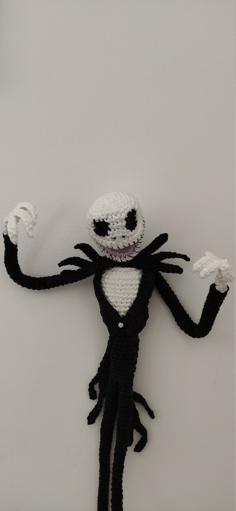 Jack Skellington Amigurumi Crochet Pattern Etsy