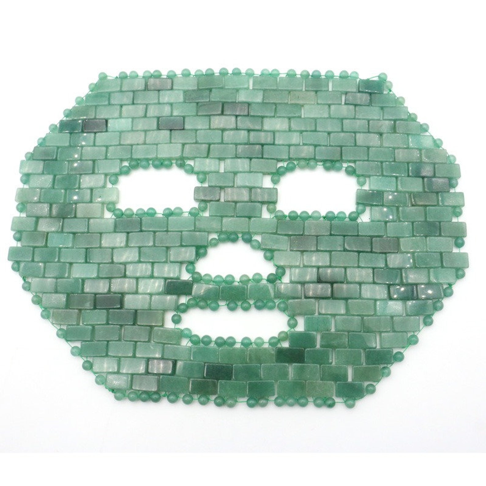 Beauty Natural Crystal Face mask Rose Quartz Crystal Face Etsy