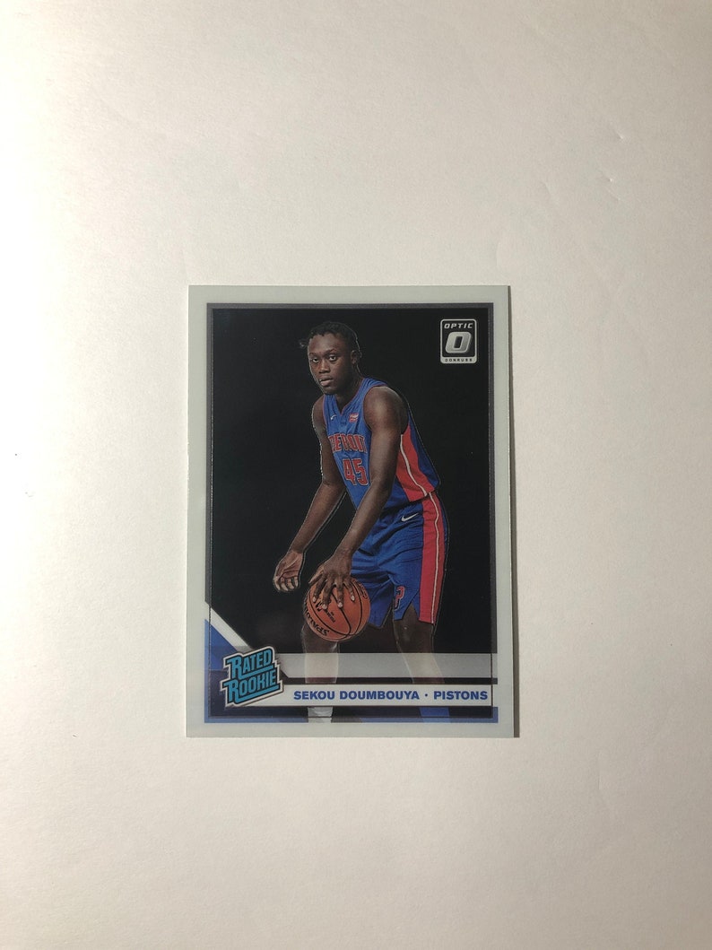 Sekou Doumbouya 2019-20 Optic Base Rated Rookie RC #164 Pistons
