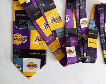 LA Lakers NBA Sports Neck Tie 2004