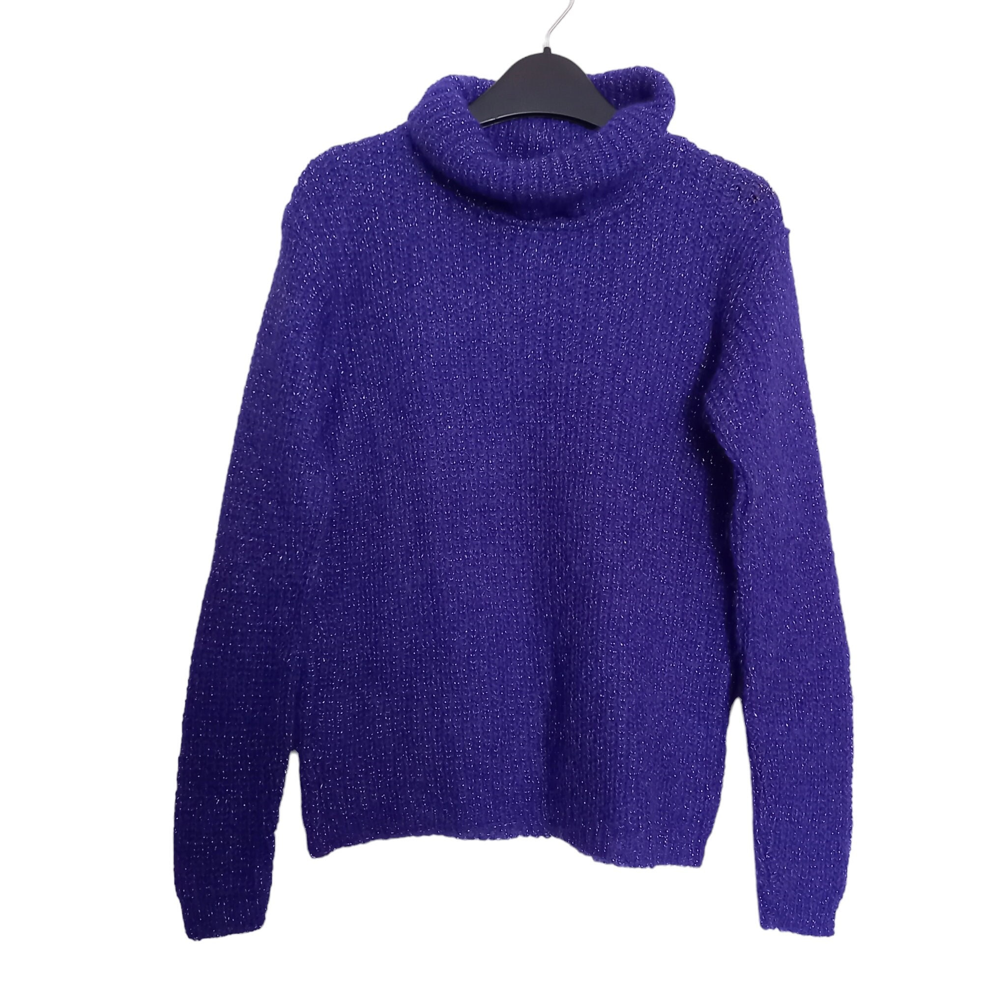 Blue sparkly jumper sale