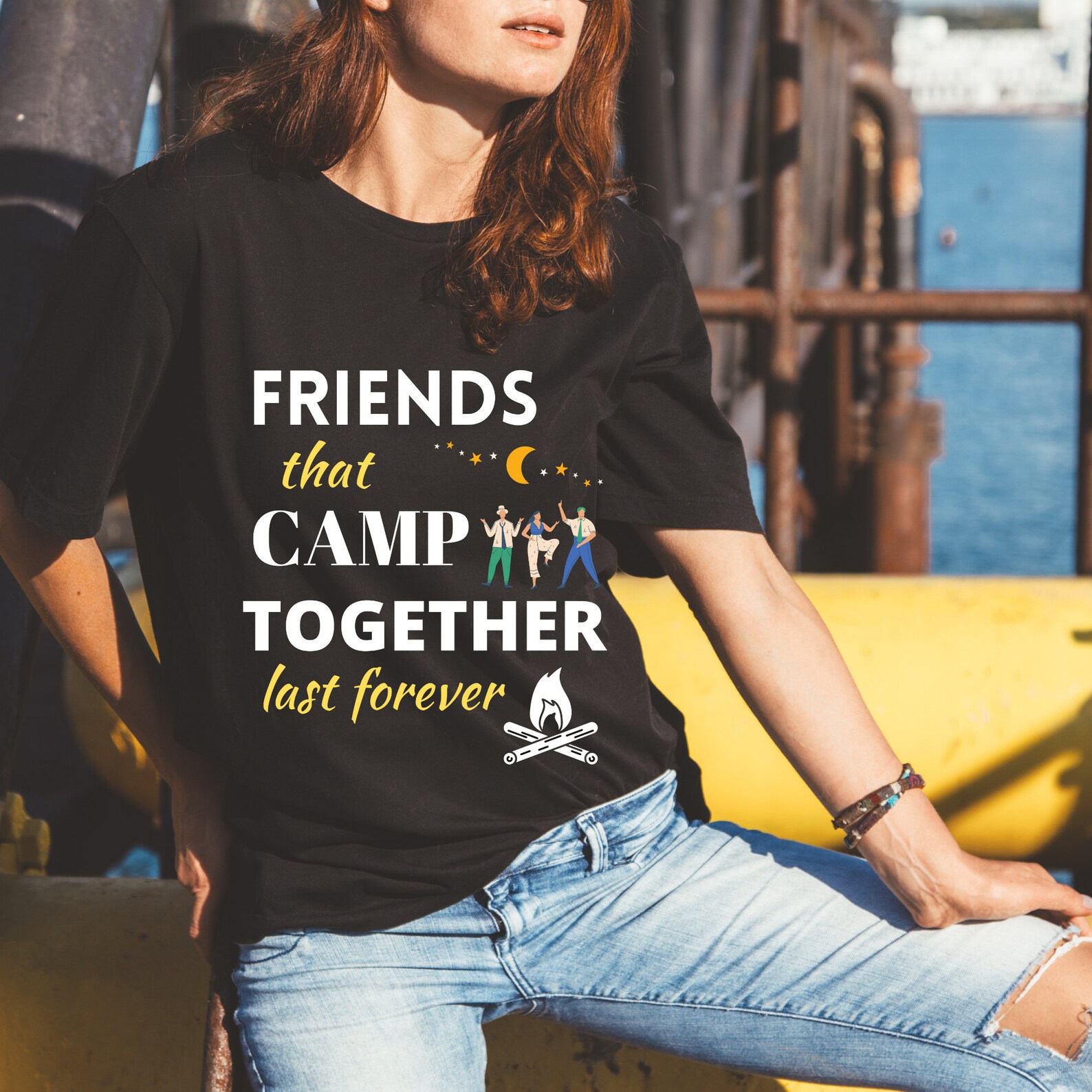 FRIENDS THAT CAMP Shirt Happy Camper Shirt Camping Shirt Etsy