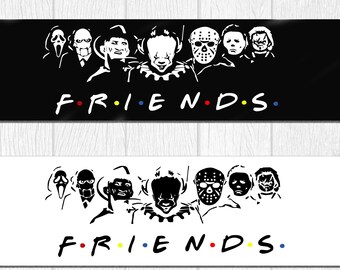 Free Free 174 Friends Halloween Party Svg SVG PNG EPS DXF File