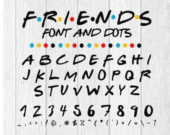 Free Free 121 Friends Svg Free Font SVG PNG EPS DXF File
