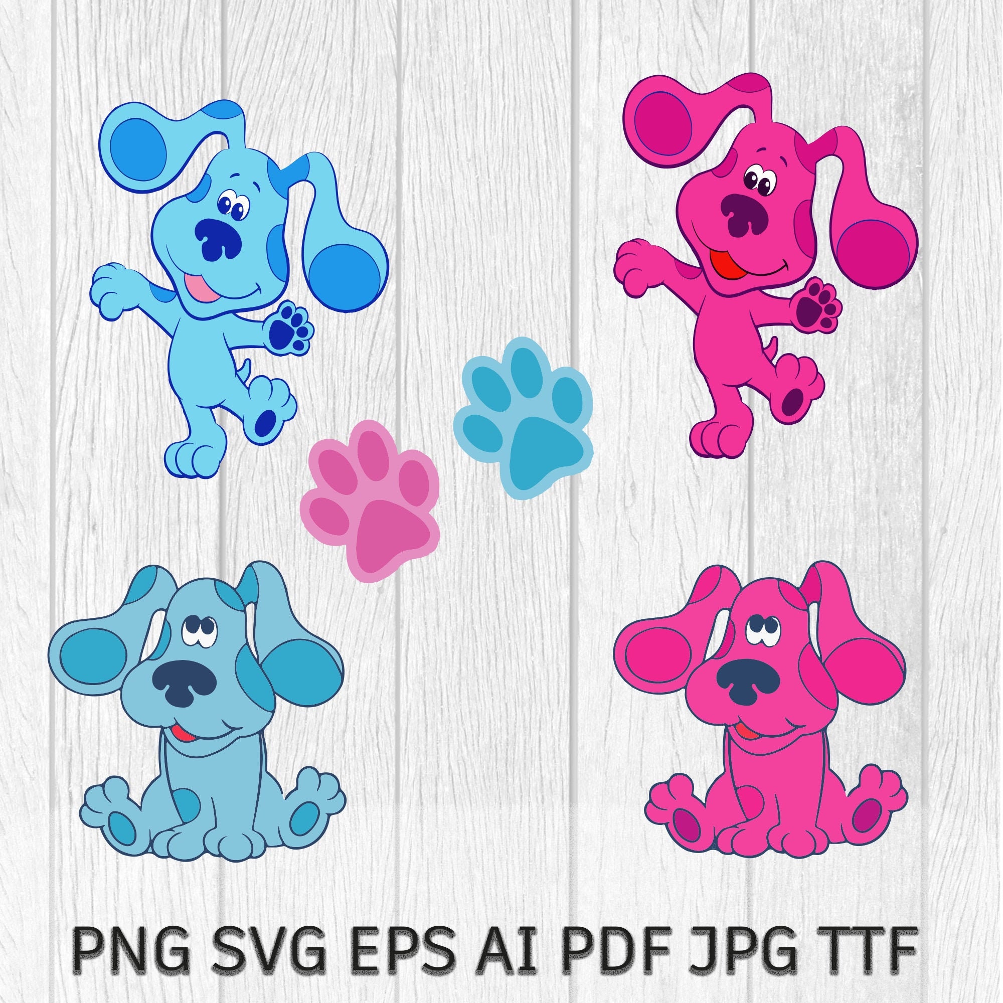 Magenta Blues Clues Pink Png Blues Clues Png Free Transparent Png | The ...