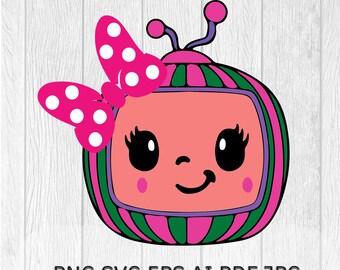 Cocomelon Cake Svg Etsy