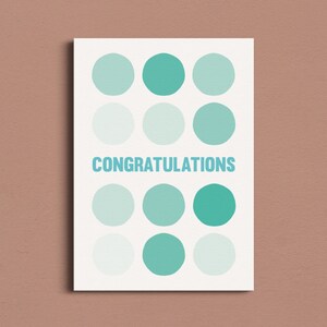 Printable Celebrate Card Printable Pastel Color Congratulations Card ...