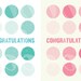 Printable Celebrate Card Printable Pastel Color Congratulations Card ...