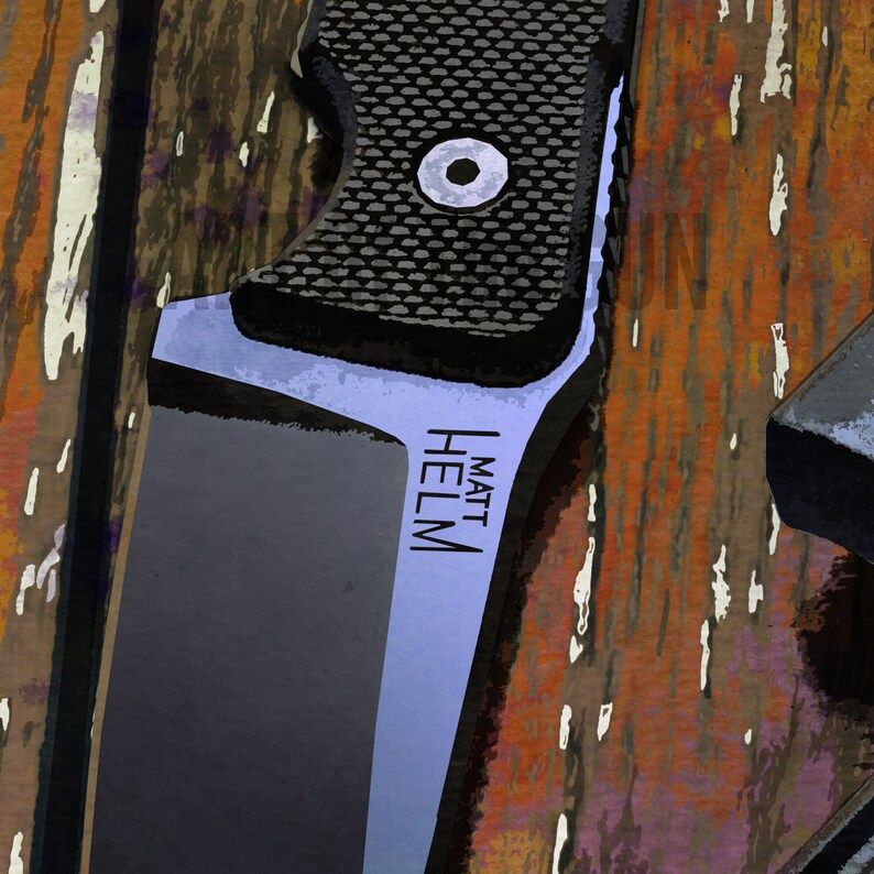 Art of the Gun Glock Matt Helm Work Knife and Multitasker Etsy