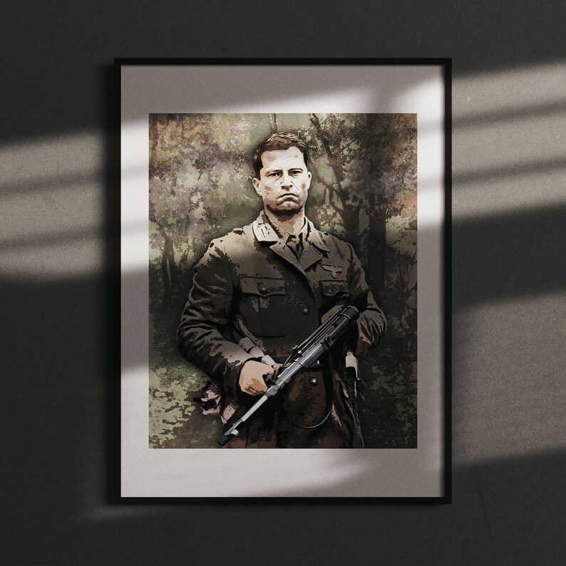 Sgt. Hugo Stiglitz Inglourious Basterds MP 40 WW2 Etsy