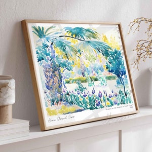 Henri Edmond Cross Print, Printable Wall Art, Exhibition Poster, Waterclolor Painting, Fine Art Museum, Living Room Decor, Landscape Poster