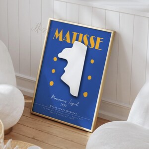 Abstrakcyjne kształty sztuki, wydruk Henri Matisse&#39;a, drukowana sztuka ścienna, wzór kolorów, sztuka ścienna boho, wycinanki Matisse&#39;a, plakat wystawowy, plakat boho