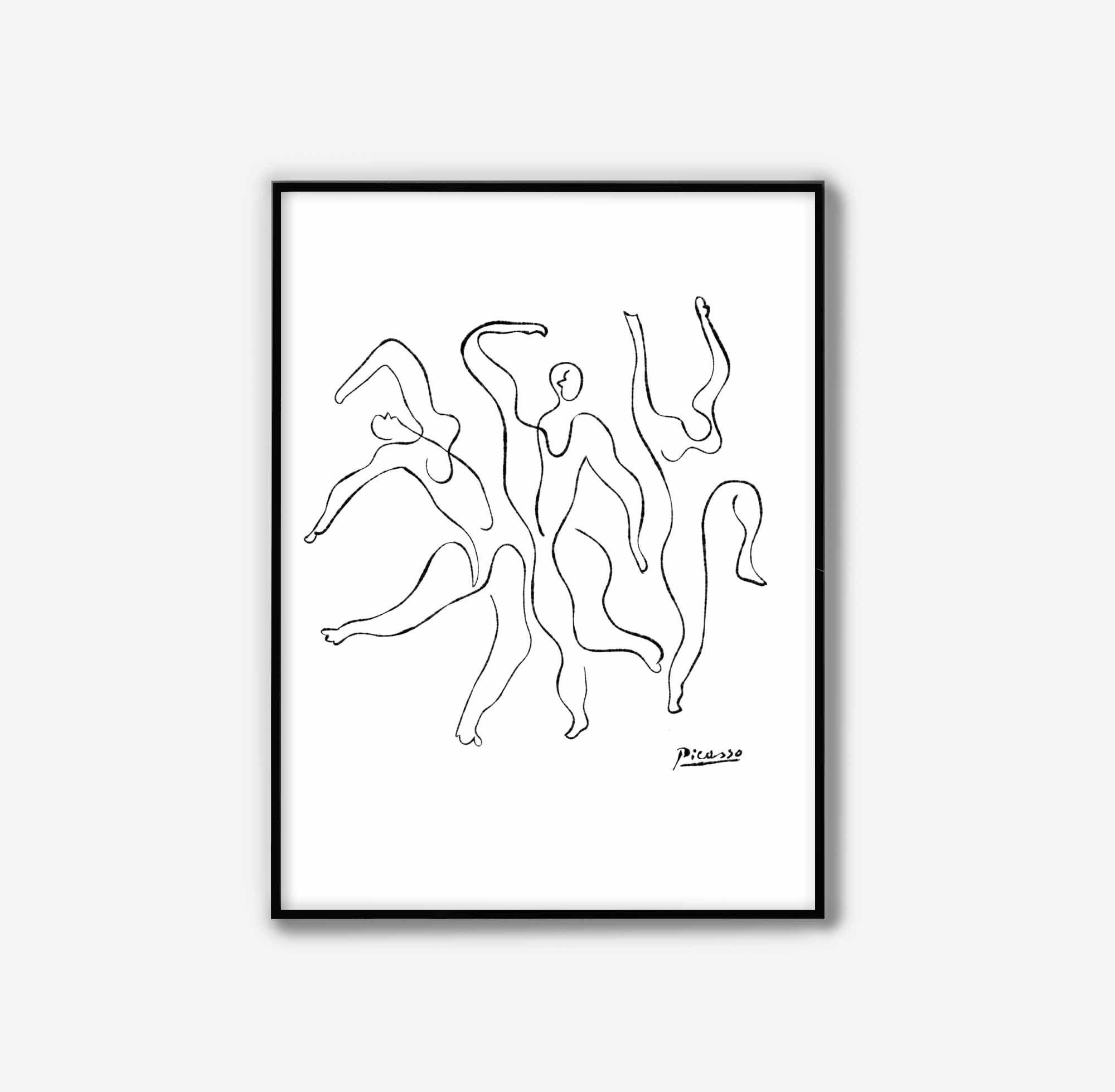 picasso dancing figures