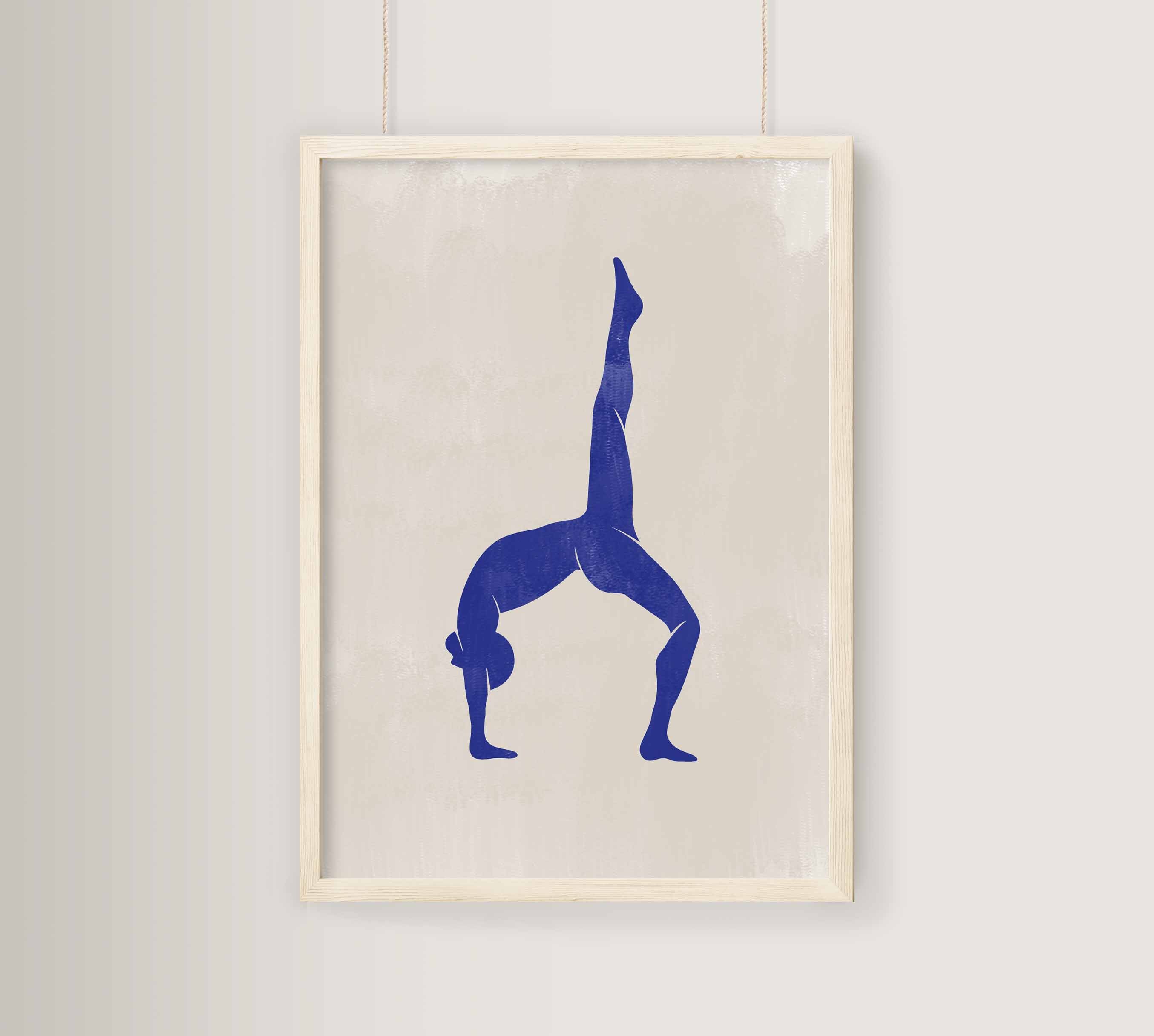 Yoga Prints Set of 3 Printable Wall Art Instant Download Etsy