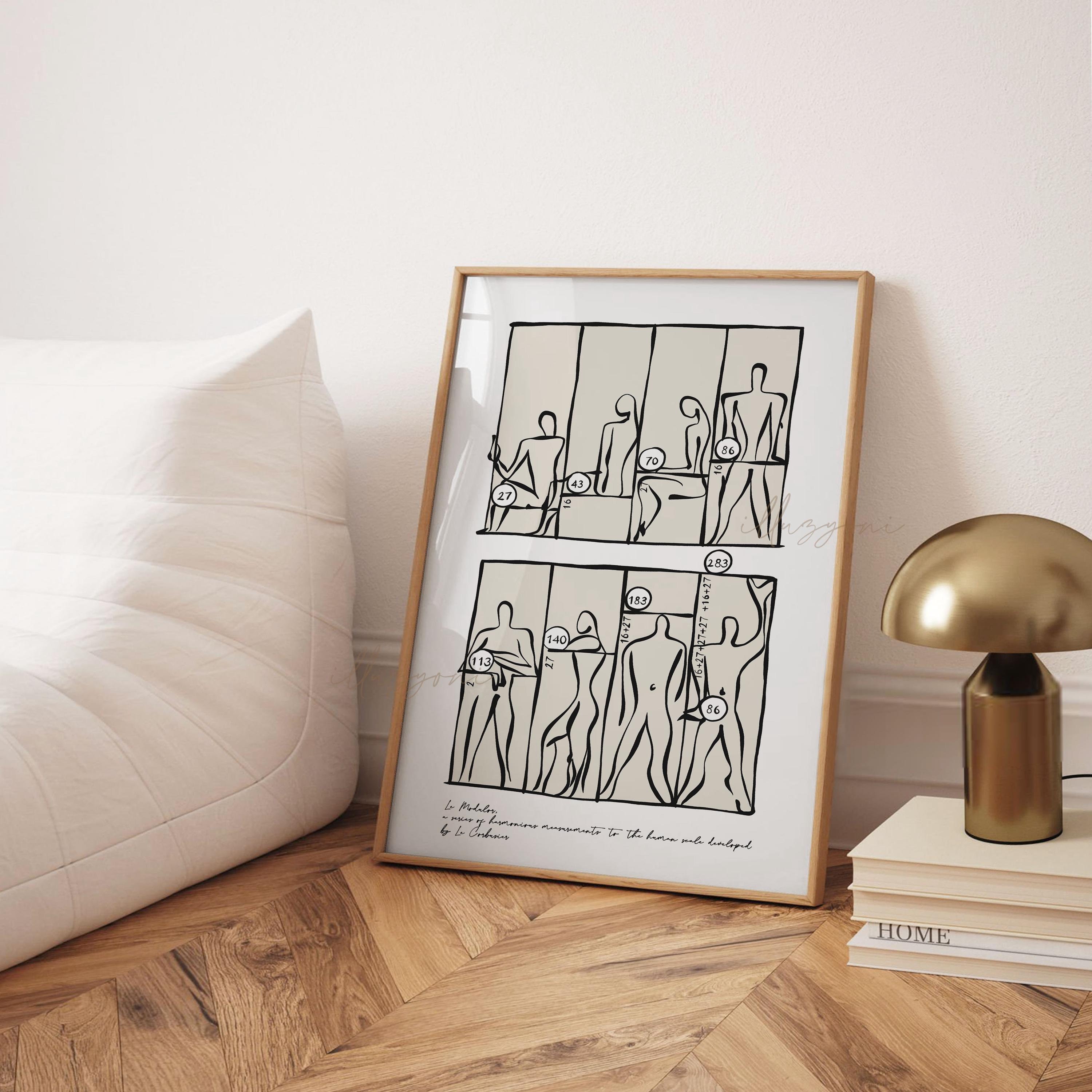 Vintge Le Corbusier Poster t 1stDibs