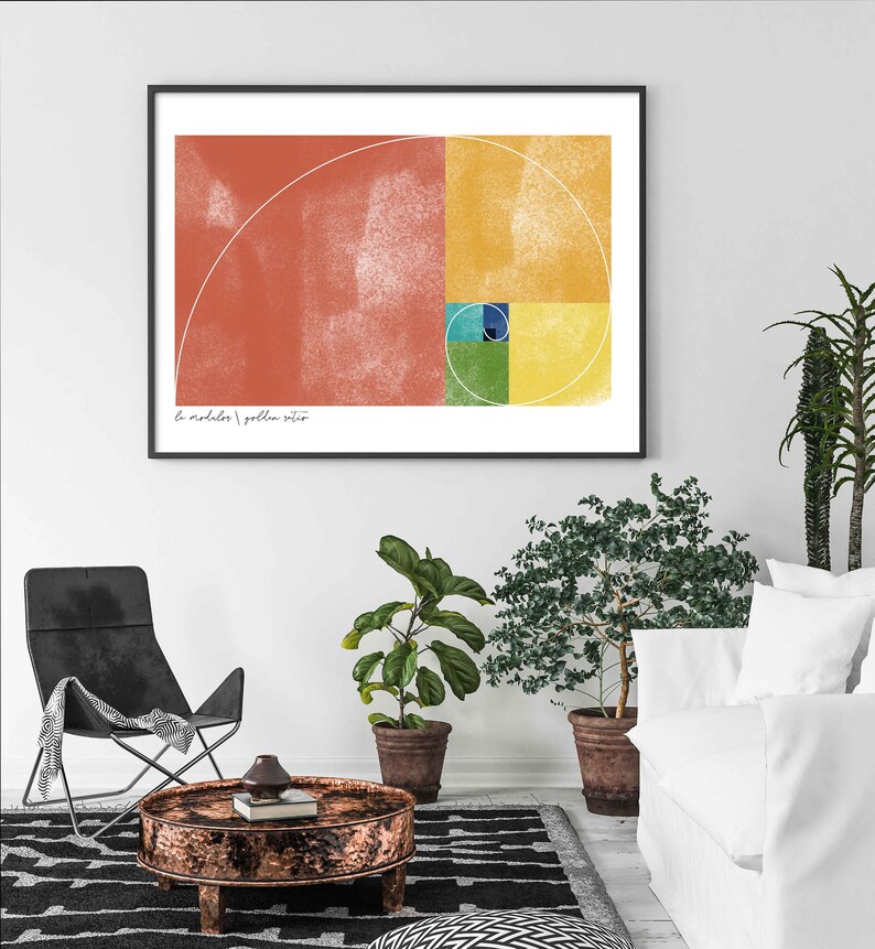 Golden Ratio Print Le Corbusier Print Printable Wall Art - Etsy