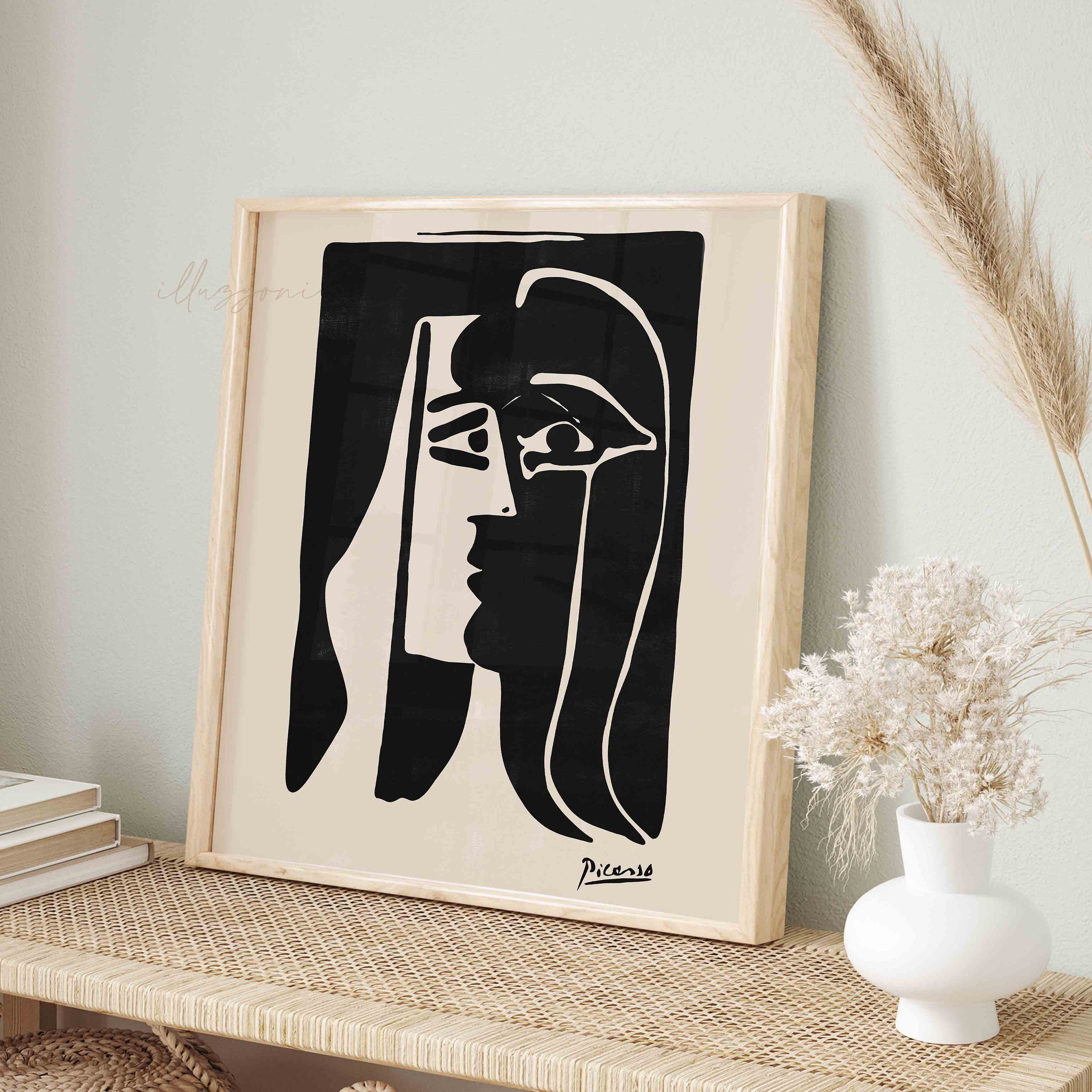 Picasso Kiss Print, Printable Wall Art, Modern Wall Gallery